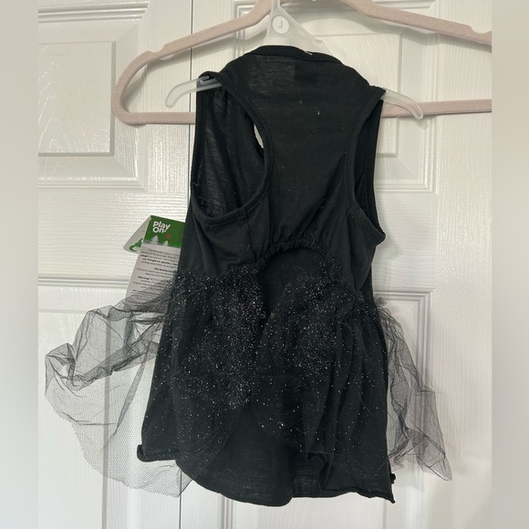 Dog dress: Play On New Years Eve Dog Dress black with tulle Size Large New - Picture 5 of 8